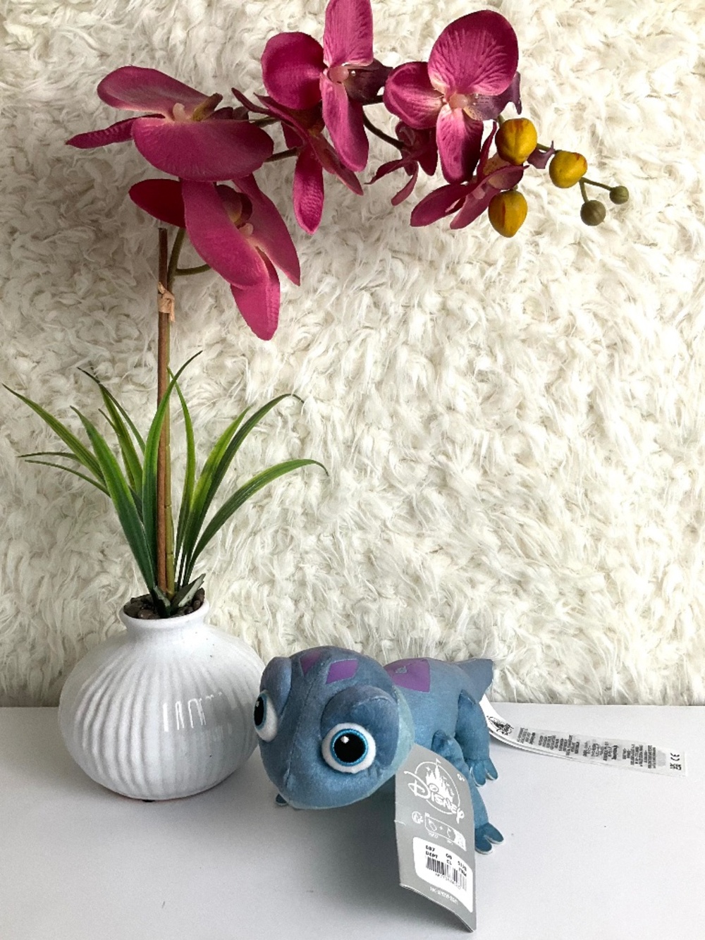 DISNEY FROZEN 2~BRUNI THE FIRE SPIRIT SMALL BLUE PLUSH~NEW WITH TAGS!